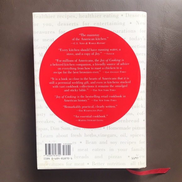 Joy of Cooking All New All Purpose Cookbook 1997 Revised Edition - Picture 2 of 8